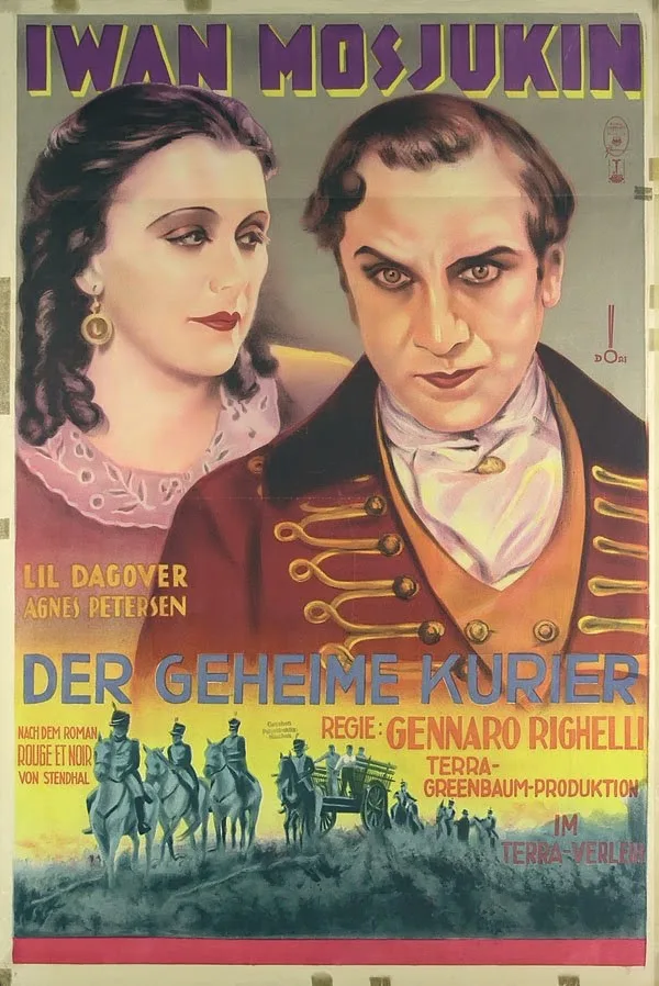 Rouge et noir poster