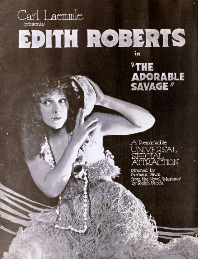 The Adorable Savage poster