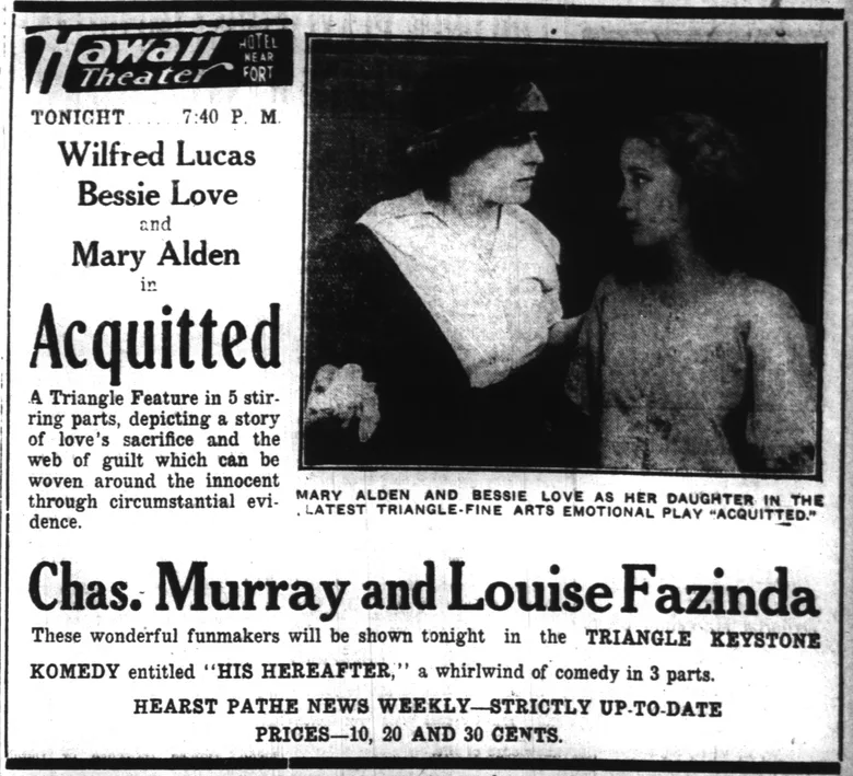 Acquitted poster