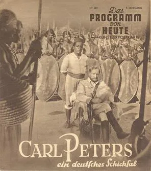 Carl Peters poster