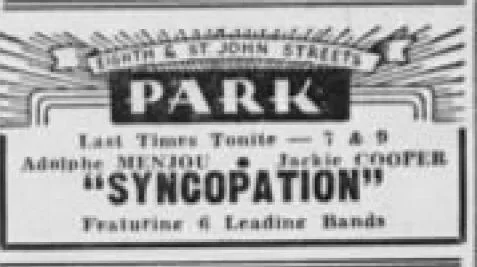 Syncopation poster