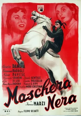 Maschera nera poster
