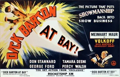 Dick Barton at Bay poster
