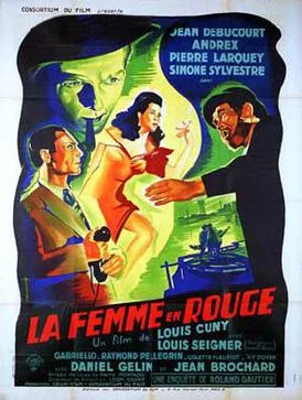 La femme en rouge poster