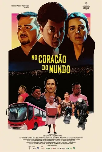 No coração do mundo poster