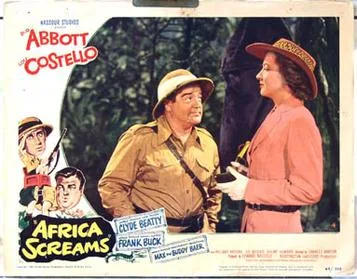 Africa Screams poster