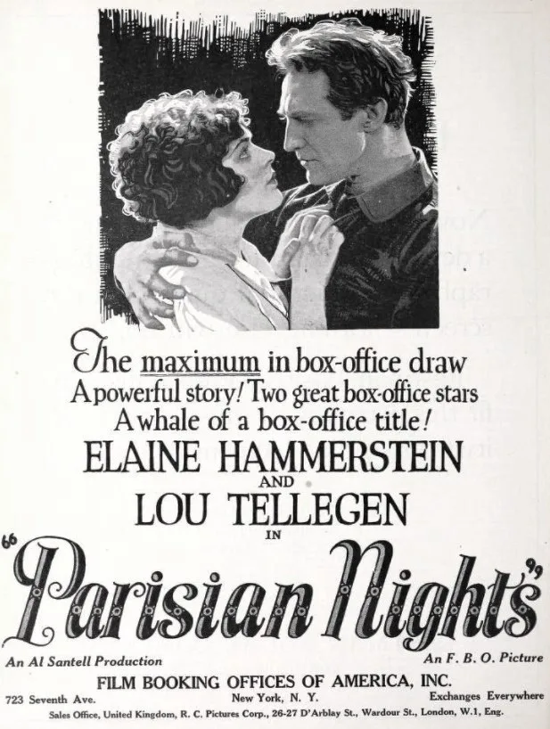 Parisian Nights poster