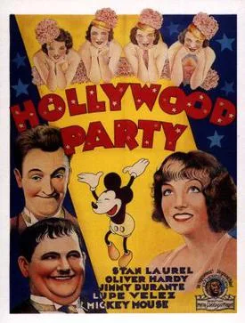Hollywood Party poster