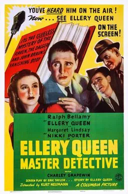 Ellery Queen, Master Detective poster