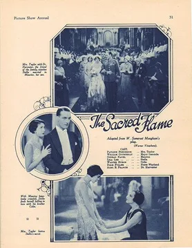 The Sacred Flame poster