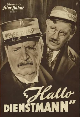 Hallo Dienstmann poster