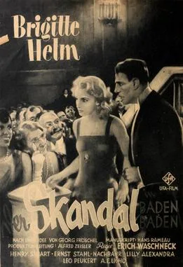 Scandal in Baden-Baden poster