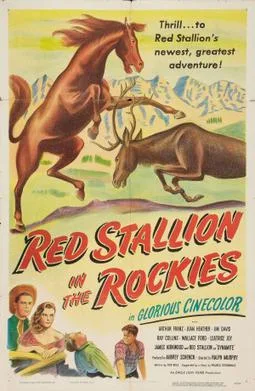 Red Stallion in the Rockies poster