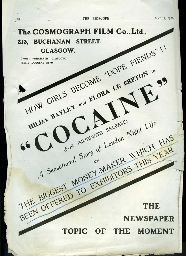 Cocaine poster
