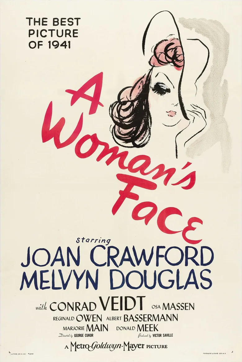 A Woman's Face poster
