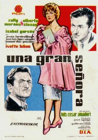 Una Gran señora poster