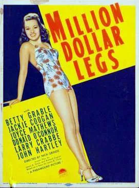 Million Dollar Legs poster