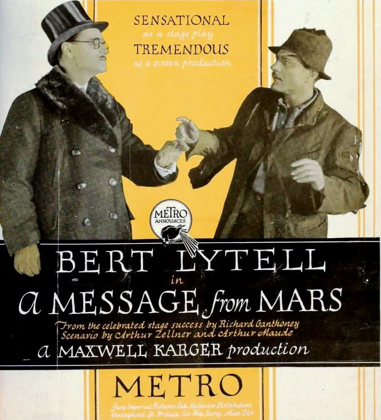 A Message from Mars poster