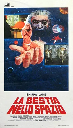 La bestia nello spazio poster