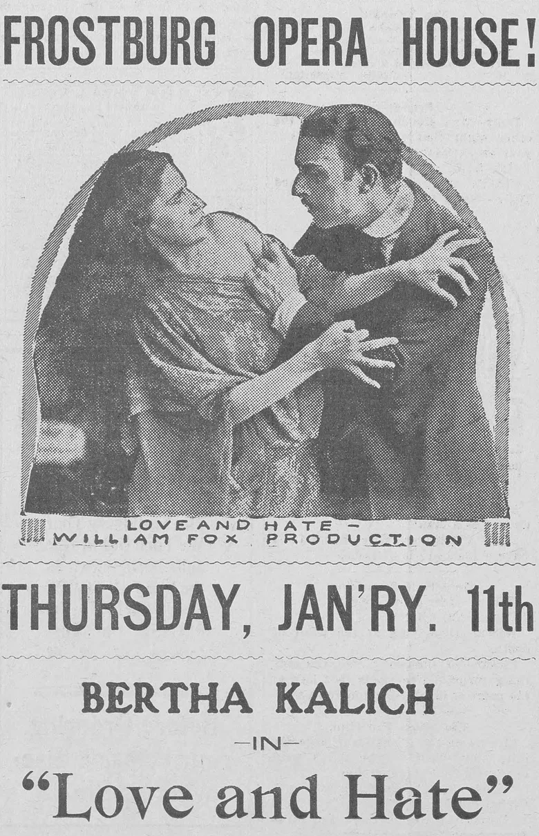 Love and Hate poster