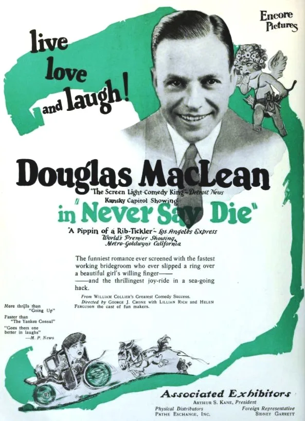 Never Say Die poster