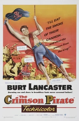 The Crimson Pirate poster
