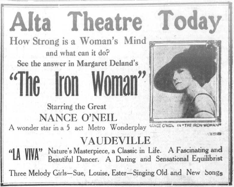 The Iron Woman poster