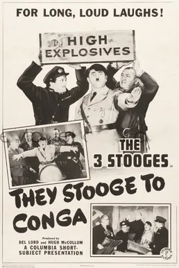 They Stooge to Conga poster