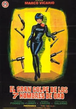 Seven Golden Men Strike Again poster