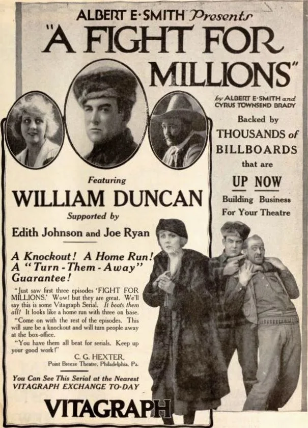 A Fight for Millions poster