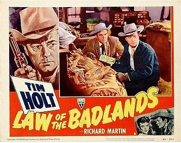 Law of the Badlands poster