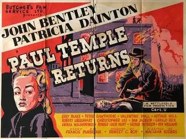Paul Temple Returns poster