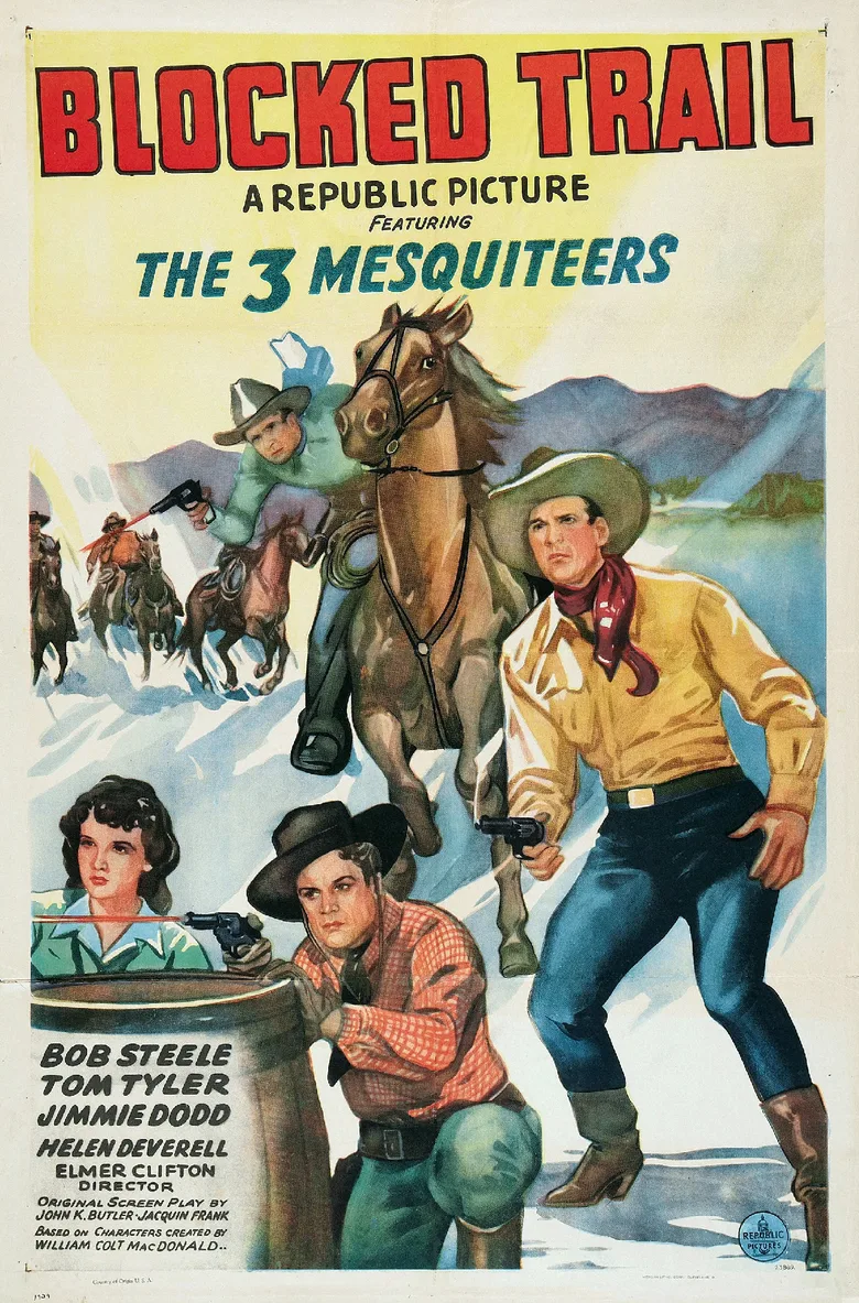 The Blocked Trail poster