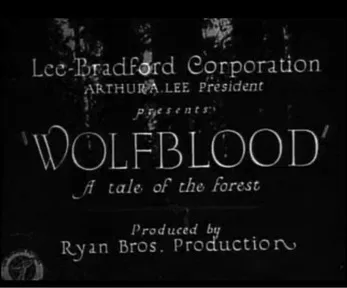 Wolf Blood poster