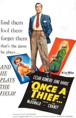 Once a Thief poster