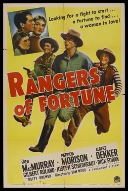 Rangers of Fortune poster