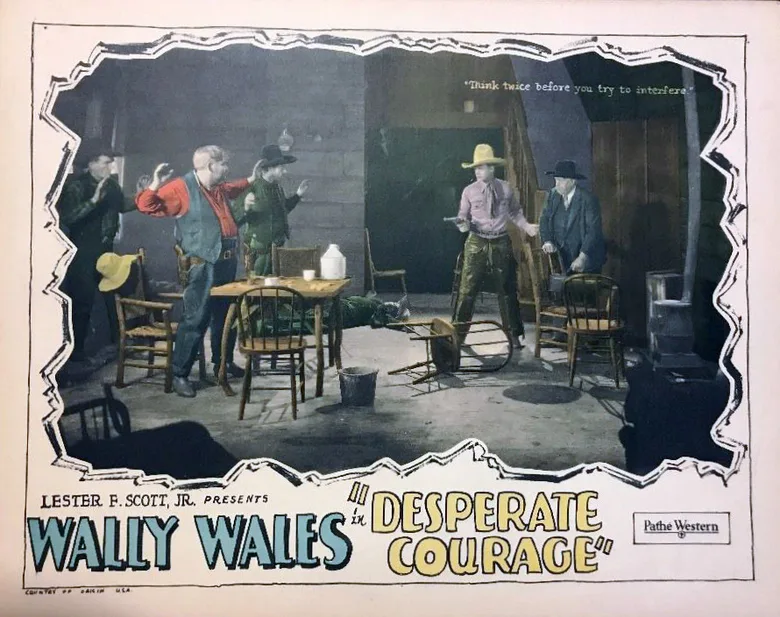 Desperate Courage poster