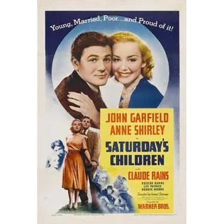 Saturday's Children poster