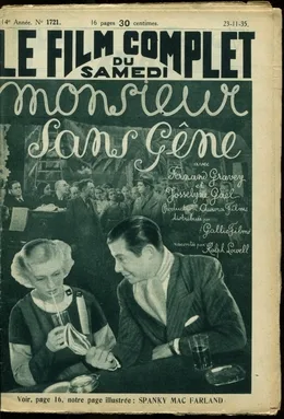 Monsieur Sans-Gêne poster