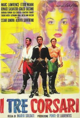 I tre corsari poster