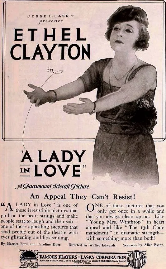 A Lady in Love poster