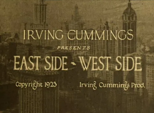 East Side - West Side poster