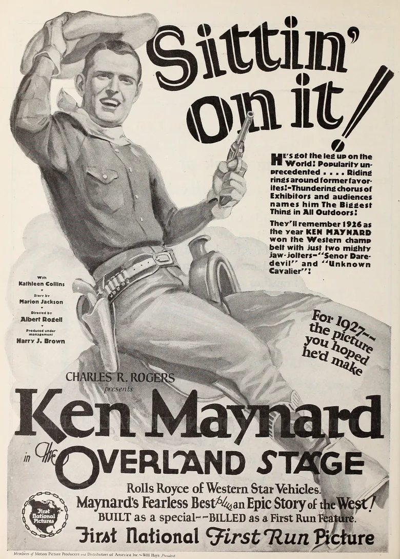 The Overland Stage poster