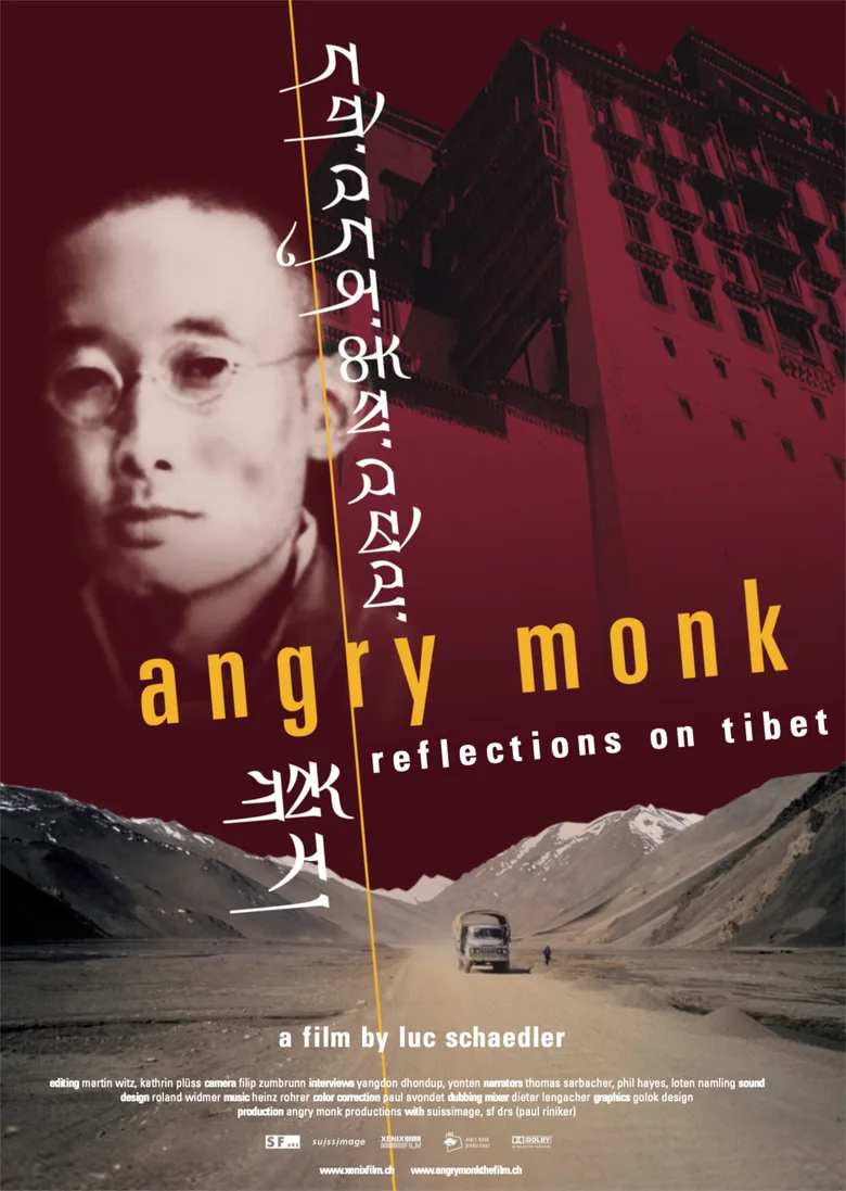 Angry Monk - Reflections on Tibet poster