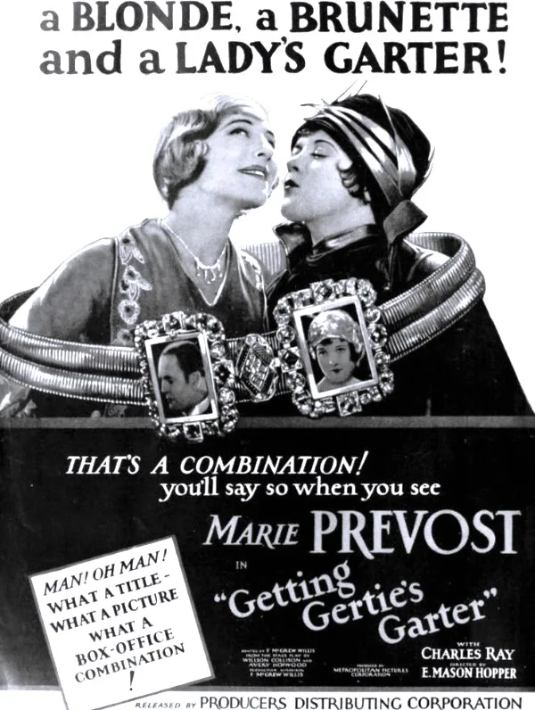 Getting Gertie's Garter poster