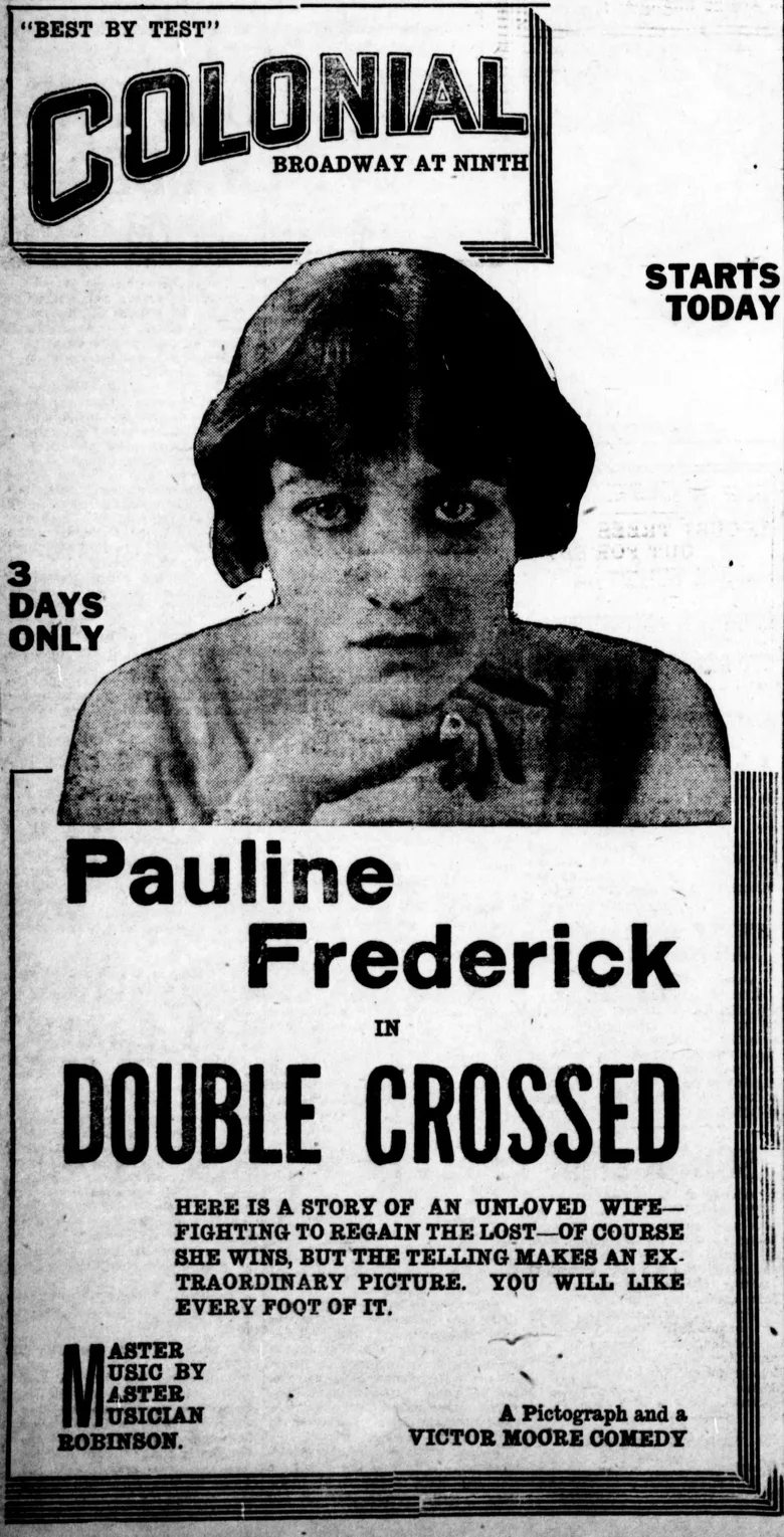 Double-Crossed poster