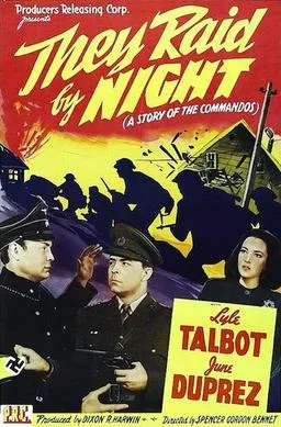 They Raid by Night poster