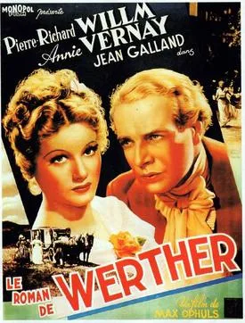 The Novel of Werther poster