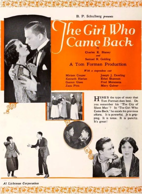 The Girl Who Came Back poster