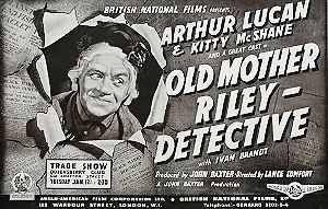 Old Mother Riley Detective poster